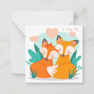 Cartão De Notas Dia de os namorados