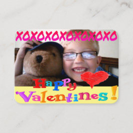 Cartão De Notas Dia de os namorados de classe personalizado