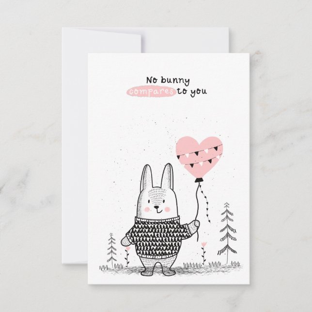 Cartão De Notas Dia de os namorados de sala de aula (Frente)