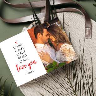 Cartão De Notas Dia de os namorados Engraçado Ama Seu Nome Fotográ