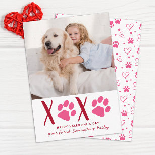 Cartão De Notas Dia de os namorados XOXO Cute Kids Classroom Photo