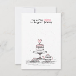 Cartão De Notas Dia dos Namorados na sala de aula