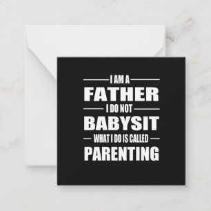 Cartão De Notas Dia dos Pais   Eu Sou Pai