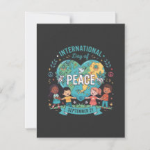 Dia Internacional da Paz Crianças Fofas Abraçadas