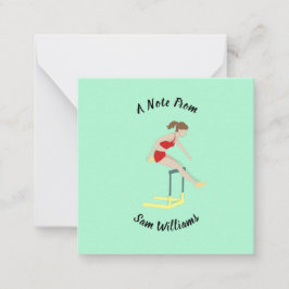 Cartão De Notas Dificuldades