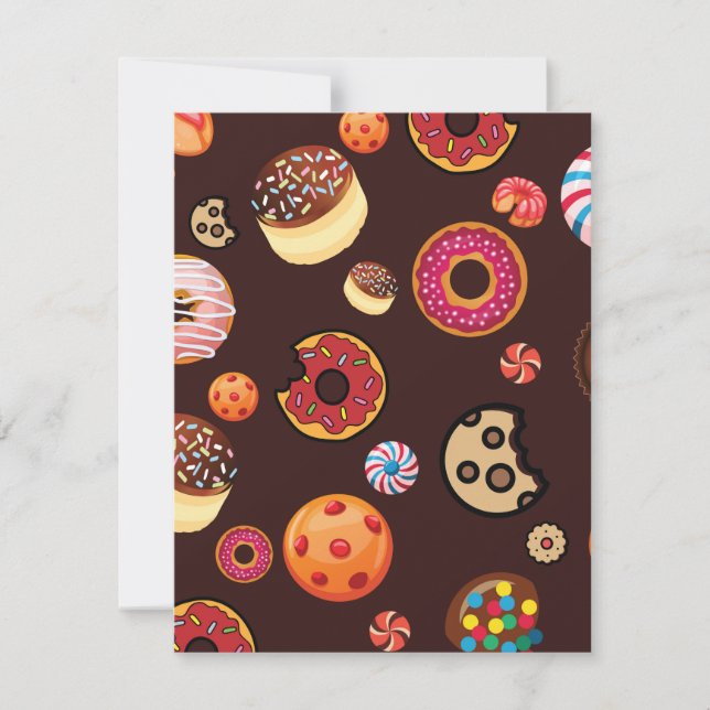 Cartão De Notas Doces 4 (Frente)