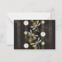 Dragões-do-galho-do-mar em fundo listrado castanho