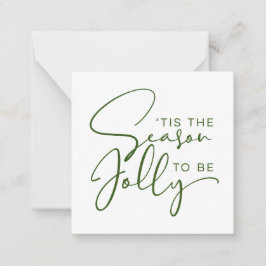 Cartão De Notas É a Época de Ser Alegre Festa