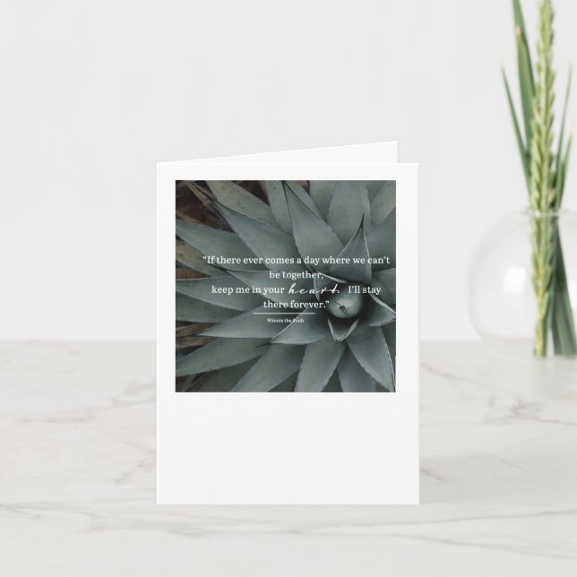 Cartão De Notas É bem sucedido quando estamos separados (Frente)