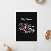 É um clássico Natal Trans Am 1977!