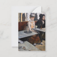Edgar Degas - Num Café / A Absinthe