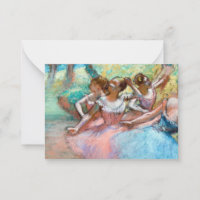 Edgar Degas - Quatro Ballerinas no Palco
