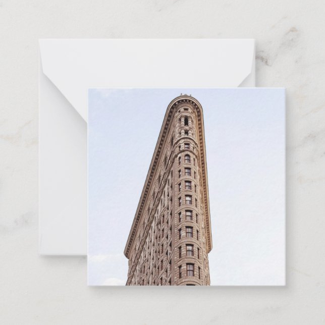 Cartão De Notas Edifício flatiron (Frente)