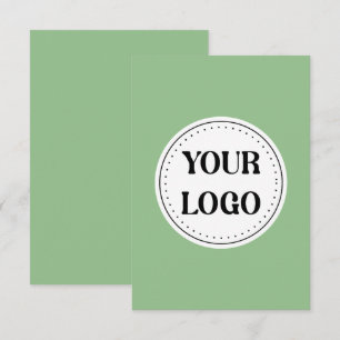 Cartão De Notas Elegante, contemporâneo, polido e personalizável