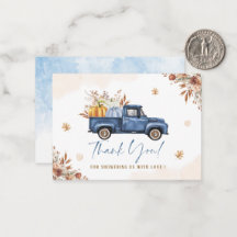 Elegante Watercolor Um doce Pumpkin está no