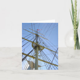 Cartão De Notas Embarcação Alta