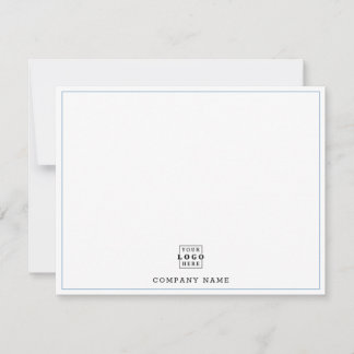 Cartão De Notas Empresa de Logotipo Empresarial Personalizado Linh