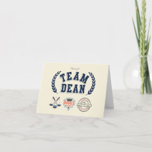 Cartão De Notas Equipe Dean Gilmore Girls Design