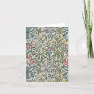 Cartão De Notas Ervas Daninhas da Floresta de William Morris