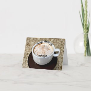 Cartão De Notas Escolha Joy...e café