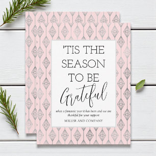 Cartão De Notas "Esta É A Época Para Ser Um Bom Feriado Corporativ