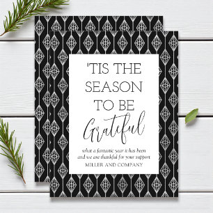 Cartão De Notas "Esta É A Época Para Ser Um Bom Feriado Corporativ