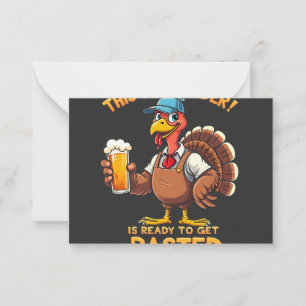 Cartão De Notas Este barman está pronto para ser explodido