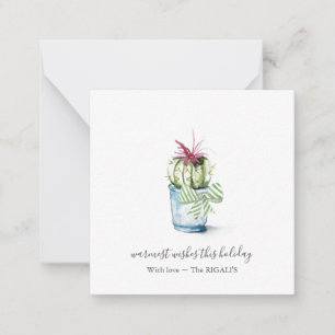 Cartão De Notas Etiquetas de presentes de miniNatal exclusivas com