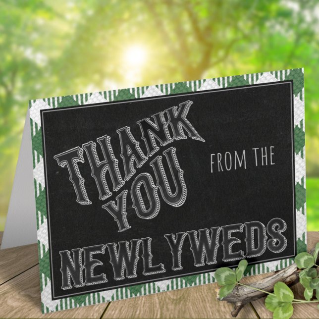 Cartão De Notas Eu faço CHURRASCO Verde Bridal ou Chá de casamento (Criador carregado)