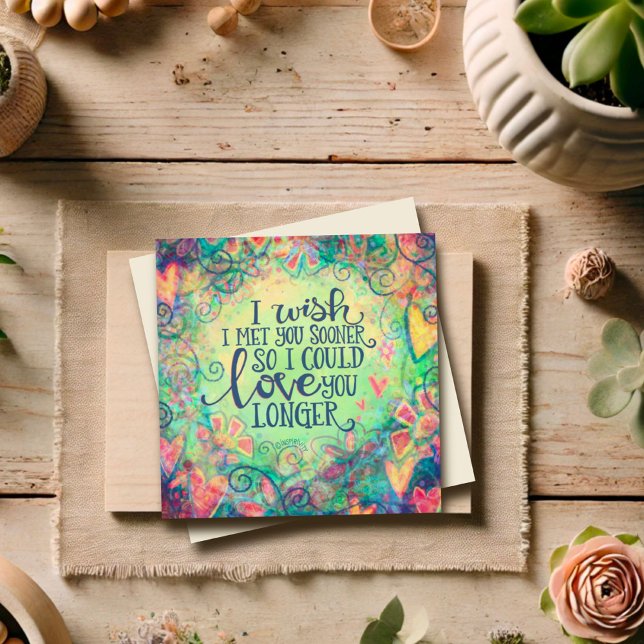Cartão De Notas Eu Gostaria De Conhecê-Lo Mais Cedo Citando Namora (Criador carregado)
