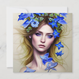 Cartão De Notas Fantasy Women Fairy Retrait