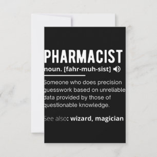 Cartão De Notas farmacêutico