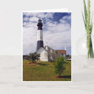 Cartão De Notas Farol de Tybee Island