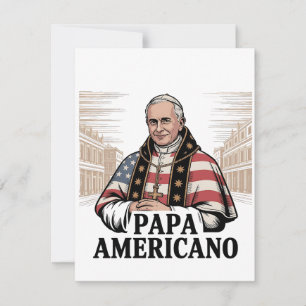 Cartão De Notas Fé Cristã da Igreja Católica do Papa Leão American