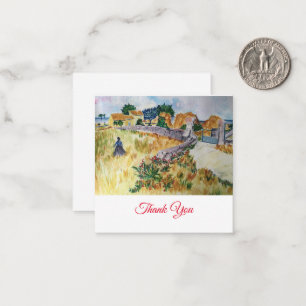 Cartão De Notas Feira de Provença ao Estilo de Van Gogh