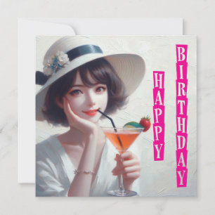 Cartão De Notas Feliz aniversário