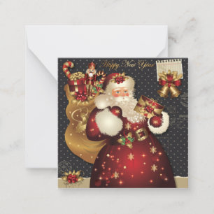 Cartão De Notas Feliz ano novo