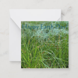 Cartão De Notas Feliz Dia da Terra!