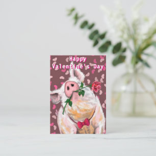 Cartão De Notas feliz dia de os namorados - Pintura de diversão d