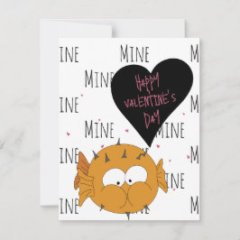 Cartão De Notas Feliz dia de os namorados | Sua Inchaço! | Puffer