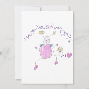 Cartão De Notas Feliz Dia dos Namorados com Mia Darling Designs