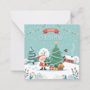 Cartão De Notas Feliz Natal