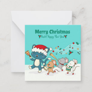 Cartão De Notas Feliz Natal