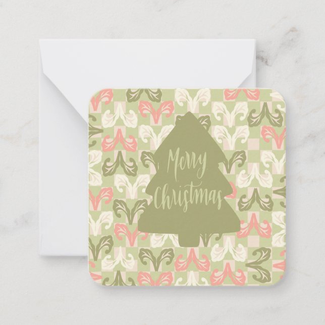 Cartão De Notas Feliz Natal : (Frente)