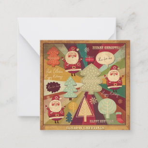 Cartão De Notas Feliz Natal