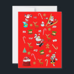 Cartão De Notas Feliz Natal Belo Velho Natal 25 de dezembro Natal<br><div class="desc">Feliz Natal Bastante Bastante, 25 de dezembro de Natal. Camisas de Natal, camisetas de Papai noel, Ruas Nicholas Tops, Suecas de dezembro, canecas da Alemanha, bonés do Polo Norte, capuzes de Natal, meias de Natal e aniversários. Placa de Nota Plana de 4, 25" x 5, 5". As roupas coloridas de...</div>
