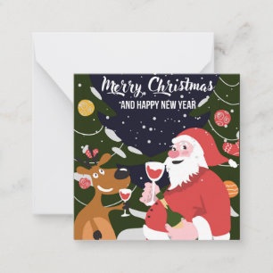 Cartão De Notas Feliz Natal/Felizes Festas