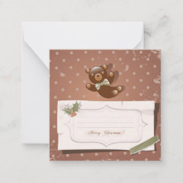 Cartão De Notas Feliz Natal/Férias Felizes