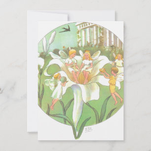 Cartão De Notas Festa da Flor da Fada da Primavera