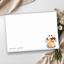 Cartão De Notas Festa de Aniversário Infantil do Leãozinho do Navi